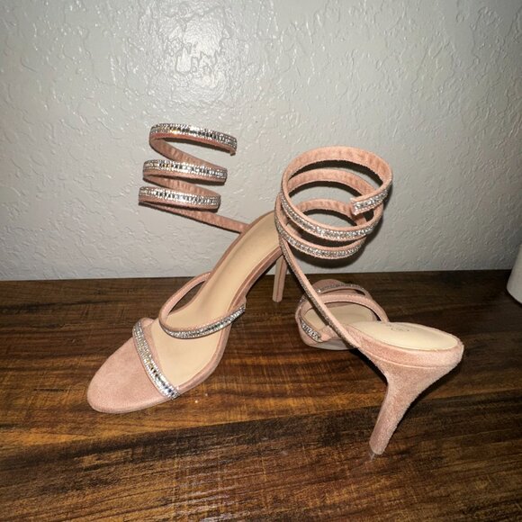 Wrap around open toe heel - Picture 4 of 5